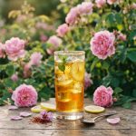 شربت لیمو گلسرخ زعفران ۷۰۰ گرمی همنشین - نوشیدنی ملس و نشاط‌آور