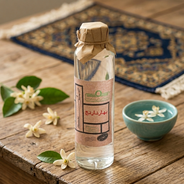 عرق بهارنارنج خالص ۷۰۰ گرمی همنشین - آرام‌بخش طبیعی و معطر