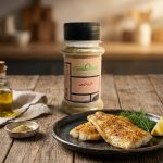 ادویه دریایی همنشین ۷۰ گرمی - چاشنی تخصصی ماهی و میگو بدون نمک