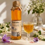 شربت بهارنارنج زعفران ۷۰۰ گرمی همنشین - نوشیدنی آرام‌بخش و طبیعی