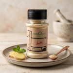 پودر زنجبیل همنشین ۴۰ گرمی چاشنی گرم و خالص ریشه زنجبیل اعلا