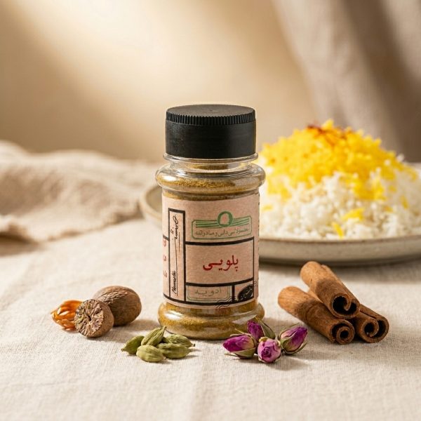 ادویه پلویی همنشین | هفت مینیاتورِ عطر و بو برای جادویِ برکتِ دیس‌های ایرانی (۶۰ گرم)